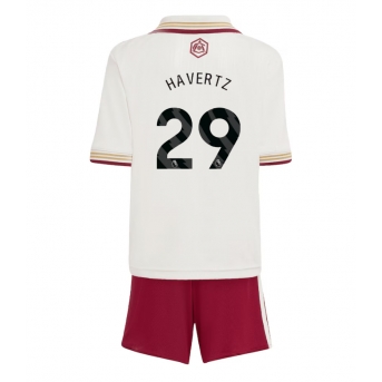 Billige Fotballdrakt Arsenal Kai Havertz #29 Replika Tredjedraktsett Barn 2025-26 Kortermet (med bukser)
